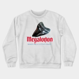 Megalodon Shark Design Crewneck Sweatshirt